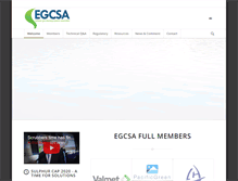Tablet Screenshot of egcsa.com